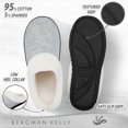 thumbnail image 6 of Bergman Kelly USA Clog Slippers for Women (Multiple Colors/Sizes), Memory Foam Closed Toe Scuff Indoor Outdoor House Shoes (Dove Collection - Scuff Style), 6 of 8