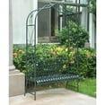 thumbnail image 2 of Mandalay Iron Arbor Bench, 2 of 2