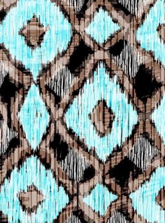 Rustic Ikat Border