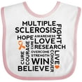 thumbnail image 3 of Inktastic Multiple Sclerosis MS Awareness Walk Boys or Girls Baby Bib, 3 of 4