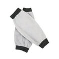 thumbnail image 5 of Dualoai 2 Pieces PU Leather Welding Sleeves Welding Arm Guard for Industrial Camping Gray, 5 of 9