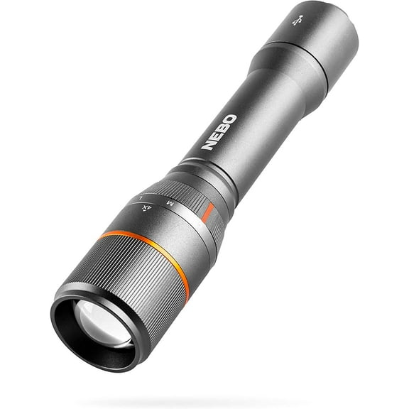 NEBO Davinci 2000 Powerful, Rechargeable and Waterproof Handheld Flashlight