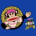 thumbnail image 2 of Men's Paul Frank Julius Backwards Cap Graphic Tee Royal Blue X Large, 2 of 4