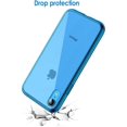 thumbnail image 4 of SHIQI-Case for iPhone XR 6.1-Inch, Non-Yellowing Shockproof Phone Bumper Cover, Anti-Scratch Clear Back (Navy), 4 of 4