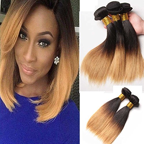 Fashion Lady Hair Brazilian 300g Silky Hair 1b 27 Straight Human