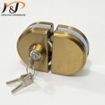 thumbnail image 5 of Easy Install Stainless Steel Frameless Toughened Glass Door Lock Black, 5 of 5