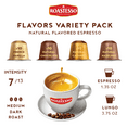 thumbnail image 2 of Roastesso Coffee Natural Variety Pack Flavored Nespresso Capsules Compatible OriginalLine Espresso Pods, Intensity 7 (40 Count), 2 of 8