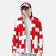 thumbnail image 2 of Fotbe Red Cross 1 Chaqueta con Protección Solar UPF 50+ para Hombre y Mujer, Camisa con Capucha y Bolsillos-XX-Large, 2 of 7