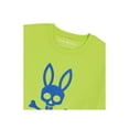 thumbnail image 2 of Psycho Bunny Men's Posen Matte Graphic Tee Acid Lime B6U304Z1PC-ACLAcid LimeXL, 2 of 2
