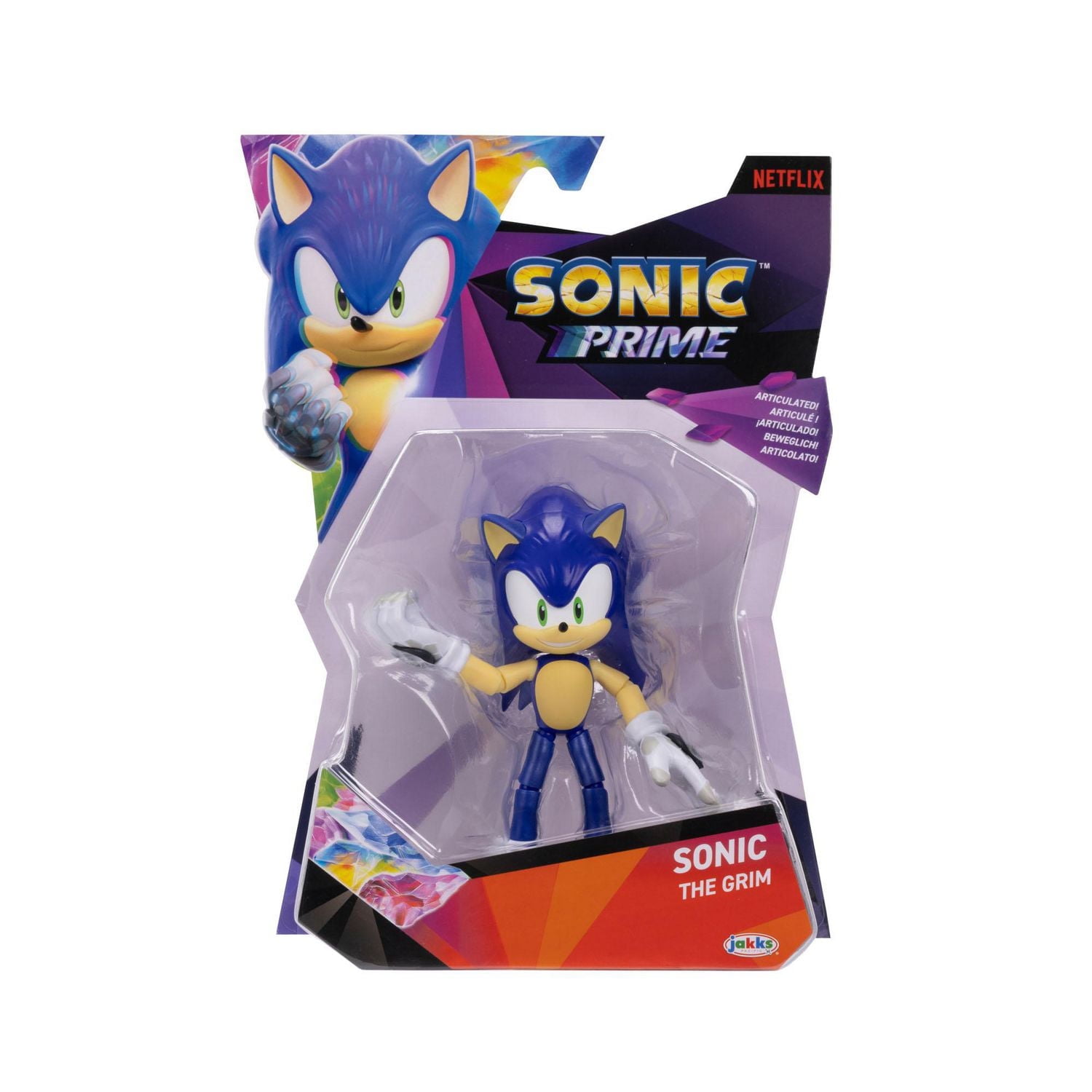 Sonic Prime 5 Inch Figure - Sonic The Grim