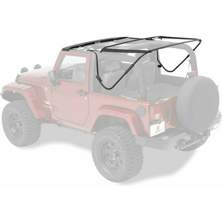 Bestop 55000-01 Wrangler 2-Door Replacement Bows and Frames Kit for Supertop Nx Or Factory Cable Top, (Best Top Supertop Nx)