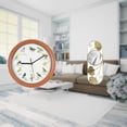 thumbnail image 2 of Reloj de pared,Reloj de pared con pájaro cantor Relojes de pared con pájaros,Espejo de pared,Espejo decorativo nórdico para colgar en la pared,Espejos de pared de metal decorativos para el, 2 of 8