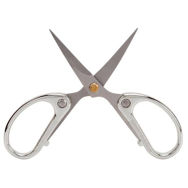 Craft Scissors, Embroidery Scissors Wide Application Vintage Style For Crafts For Sewing For DIY Silver