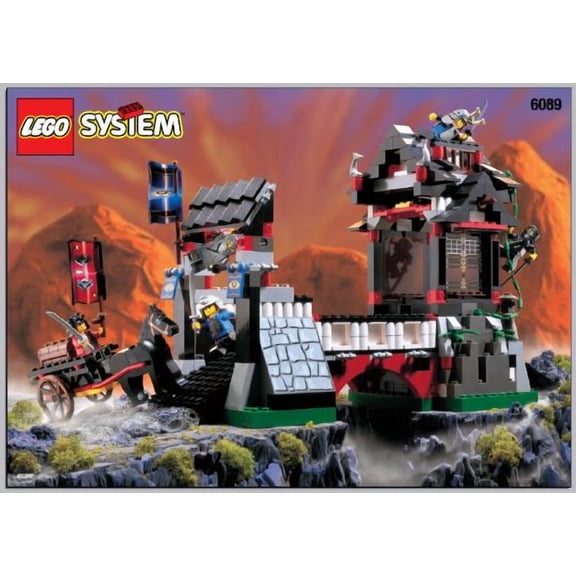 LEGO Ninja Stone Tower Bridge 6089