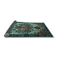 thumbnail image 2 of Ahgly Company Indoor Square Persian Light Blue Traditional Area Rugs, 8' Square, 2 of 4
