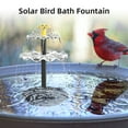 thumbnail image 5 of fountain,Solar Pump Nozzles Built-in 1500mah Pump Pond Pool With 12 Led Pool Fish 12 Led 9 6w And Powered Water Pump Solar Powered Water Pump Bath With Black BSV-SP006L, 5 of 6