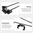 thumbnail image 3 of TABLETREANDS 2Ud Patas Plegables De Metal Negro Para De Café Y Escritorio Con Alta Durabilidad, 3 of 8