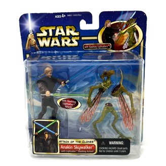 Star Wars Episode 3 Junior Figure 2 Pack Mace Windu & Kit Fisto