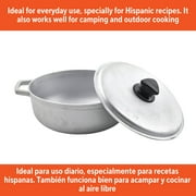 IMUSA 1.5/2.5/5.2qt Cast Aluminum Caldero 3pc Set - 18/22/28cm