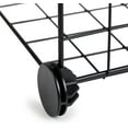 thumbnail image 5 of Cube Wire Grid Stackable Storage Shelves, 6-Cube, 12.6"D x 26"W x 38"H, Black, 5 of 5