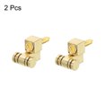 thumbnail image 3 of Unique Bargains Guitare Rouleau String Arbre Retenue String Guides Or pour Guitare Électrique Basse avec Vis 2pcs, 3 of 5