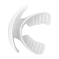 thumbnail image 2 of Protector bucal para adultos para boxeo, baloncesto y rugby: protector bucal de TPR (blanco), 2 of 8
