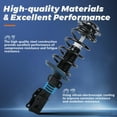 thumbnail image 4 of KUIPERAUTO Front and Rear Complete Shock Absorbers Struts Assembly Set 37132 344374 37131 344367 Compatible for Ford F-150 RWD 1998 1999 2000 2001 2002 2003 Shocks strut Assemblies Replacement 4PCS, 4 of 4