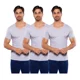 thumbnail image 1 of Paquete De 3 Playeras Alfani Cuello V Para Hombre, 1 of 8