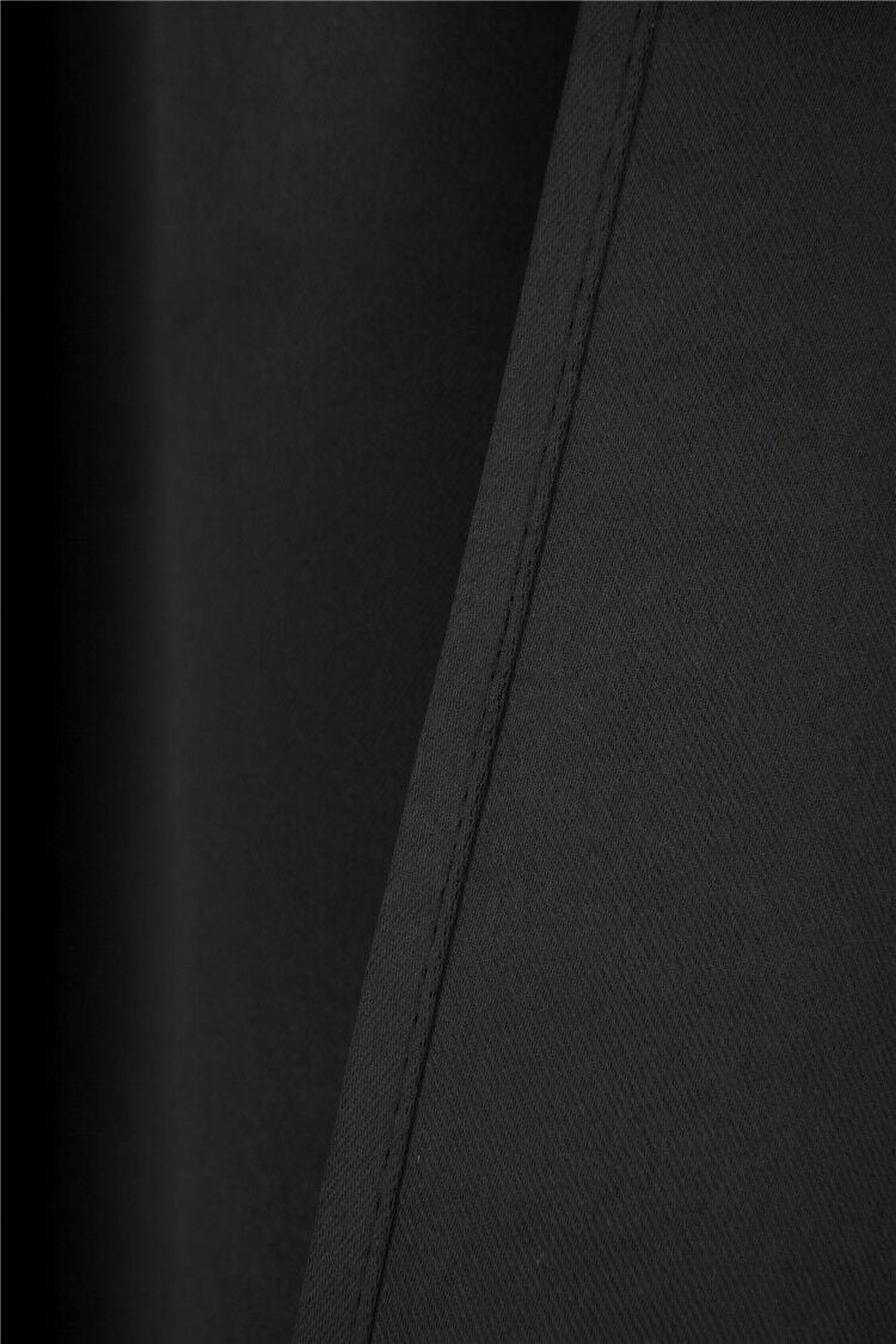 2PC Kitchen Grommet Thermal Blackout Window Tier Short Curtain Panel 30"x36" K30