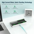 thumbnail image 4 of HiQuick Fast Charging Charger with LCD Display, 12 Slots Battery Charger for AA, AAA, Ni-MH Ni-CD Rechargeable Batteries, 4 of 7