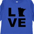 thumbnail image 4 of Inktastic Love Minnesota Boys or Girls Long Sleeve Toddler T-Shirt, 4 of 5