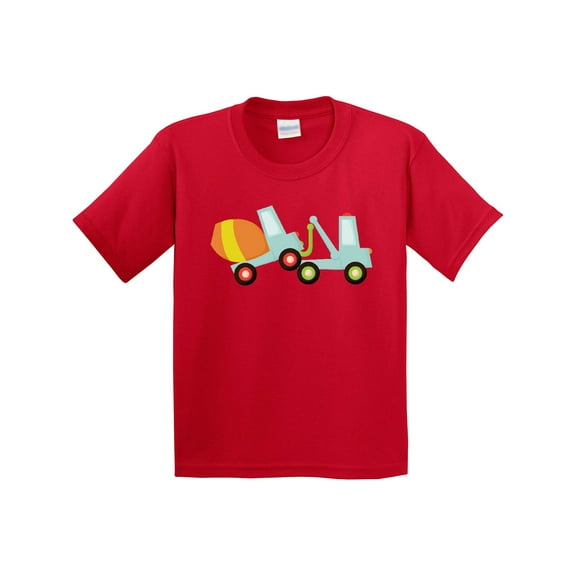 Inktastic Tow Truck Construction Youth T-Shirt