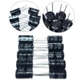 thumbnail image 3 of 10 condensadores electrolíticos de aluminio, 450 V, 16 x 25 mm, 68 , 105  degree, componentes electrónicos de cables radiales de electrólisis Cola Condensadores electrolíticos, 3 of 6