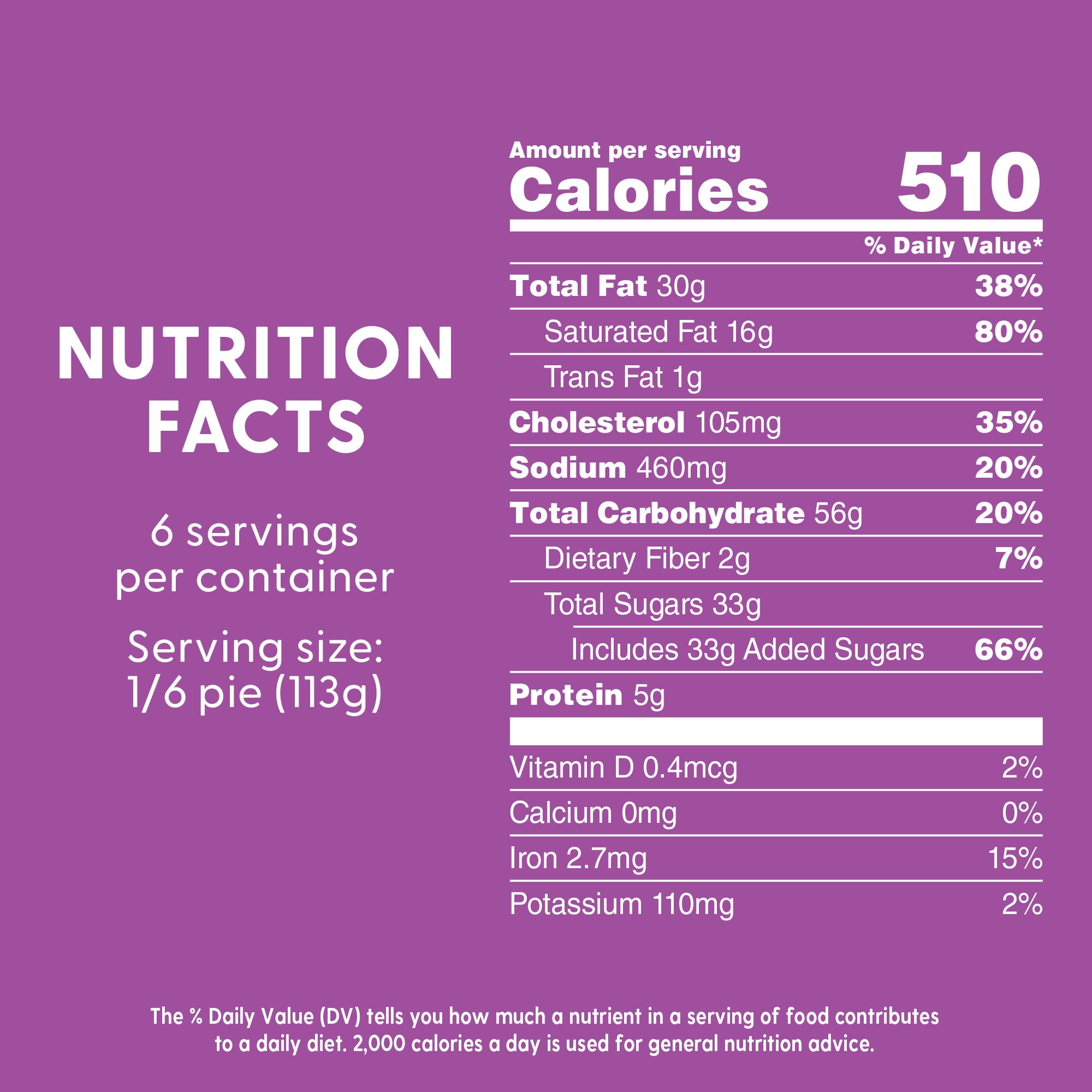 Dolly Parton's Decadent Chocolate Pie, Whipped, Thaw-and-Serve (Frozen) 21.6 oz.