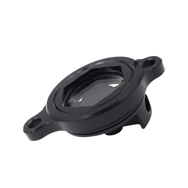 Tapa de la cubierta del motor shamjiam Premium aleación de aluminio Negro