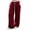 Red, variant on Trousers Pants for Women Plus Size Wide Leg Pants with Pockets Elastic Waist Loose Long Pants Casual Lounge Workout Jogger