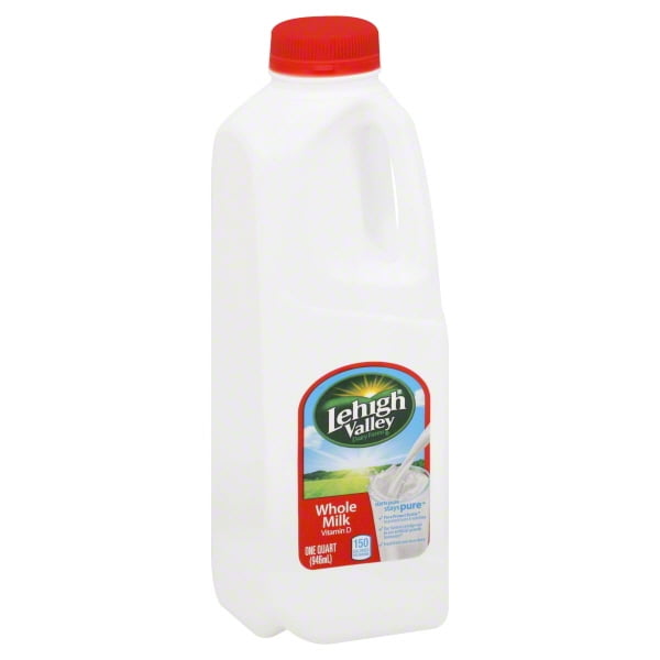 lehigh valley dairies lehigh valley milk 1 qt walmart com lehigh walmart
