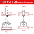 thumbnail image 5 of TONINT 2 pack Exercise Bike Mat for Carpet & Hardwood Floors, Indoor Gym Fitness Stationary Bike Treadmill Mat 25" x 12 in, 5 of 7