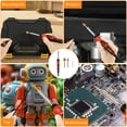 thumbnail image 6 of 100W Plastic Welder Kit with Soldering Iron Tip and 7 Types of Plastic Rods Professional Surface Repair Tool for Car Bumper Dashboard Kayak Repairs, 6 of 11