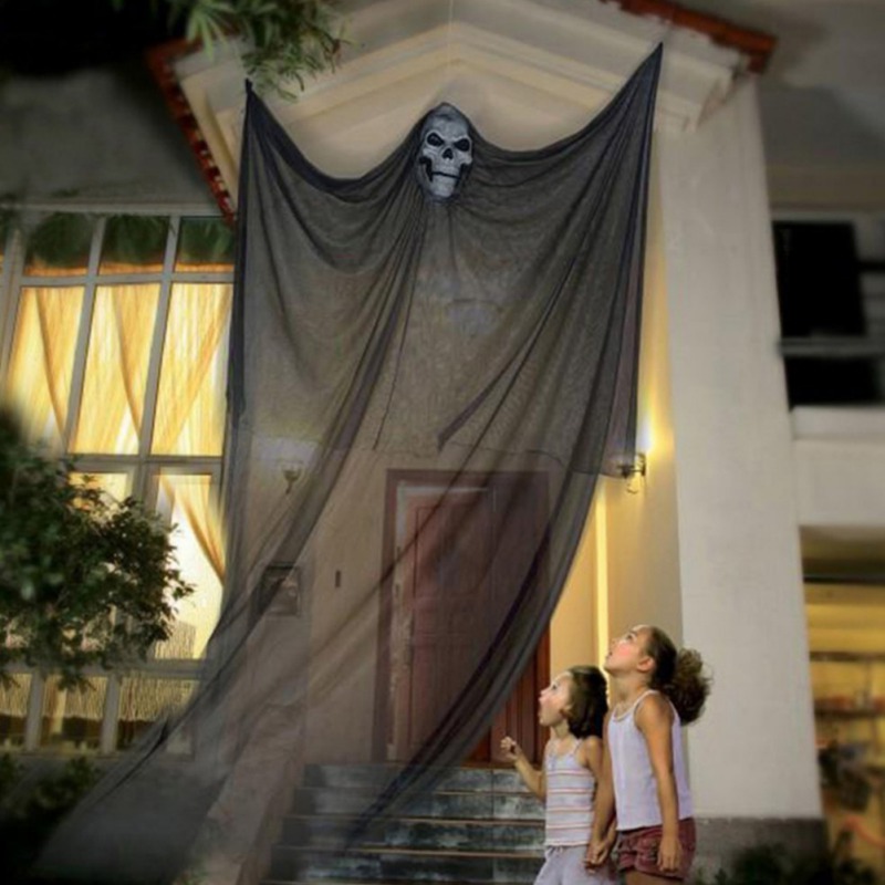 Halloween Hanging Ghost Prop Scary decor Halloween skeleton ghost skull