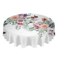 thumbnail image 3 of Autumn Sunflowers Tablecloths for Dining Table Waterproof Round Table Cover for Kitchen Living Room, 3 of 6