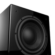 OSD Audio Nero DueVoce X8 Dual 8-inch Drivers, 300W Deep Bass, Class D, 107dB SPL, Compact High-Gloss Black Finish