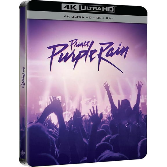 PURPLE RAIN Steelbook 1 (4K Ultra HD   Blu-Ray) (4K Ultra HD) Prince Albert Mangoli
