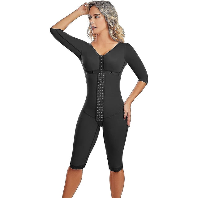 0710 Fajas Colombianas Reductoras Y Moldeadoras Post Surgery Compression Garment Full Body Shaper For Women