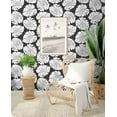 thumbnail image 5 of Harry & Grace Shadow Monstera Leaf Peel and Stick Wallpaper, 5 of 9