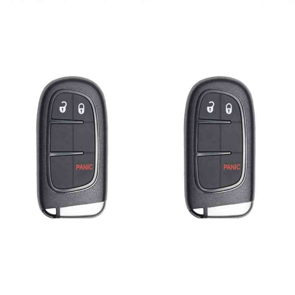 Replcament Smart Key Fob for RAM 1500 2500 3500 2014 FCC GQ4-54T GQ454T Part Number 56046954 56046954AJ 56046954AH Pack of 2