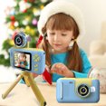 thumbnail image 1 of Cámara digital IPS de 2,4 pulgadas 40MP 1080P HD Grabadora de video Selfie para niños (Azul 32GB), 1 of 8