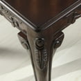 thumbnail image 2 of Roundhill Traditional Ornate Detailing Wood Coffee Table - Brown, 2 of 5
