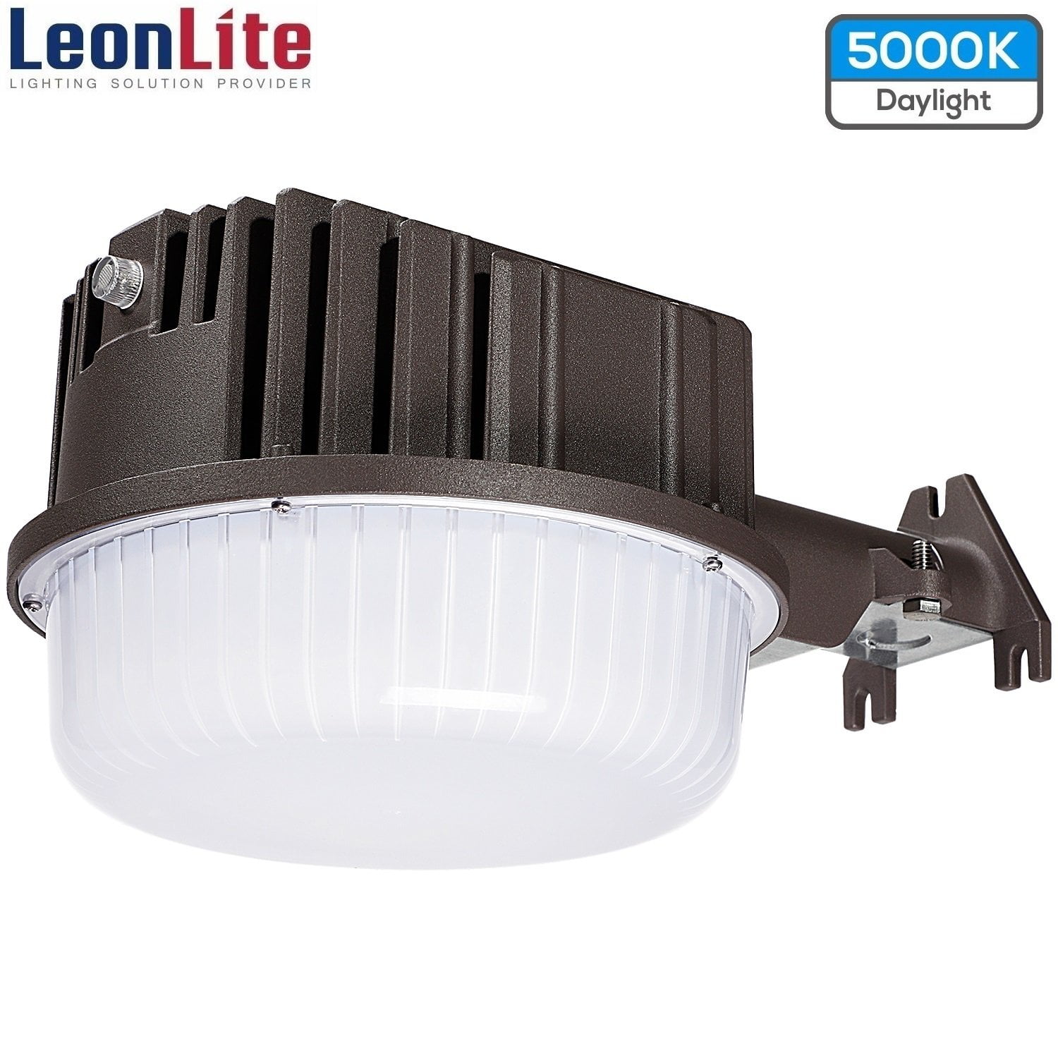 LED Barn light 80W dusk to dawn outdoor Ultra bright wall mount fixture 5000K 