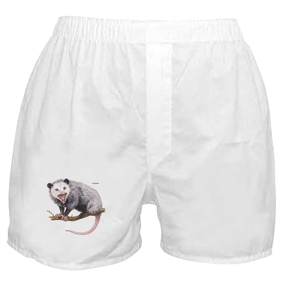CafePress - Opossum Possum Animal Boxer Shorts - Men's Novelty Boxer Shorts